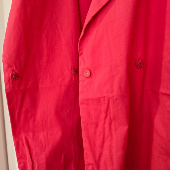 Eileen Fisher Spring Jacket Raincoat Snap Front Weather Resistant Pink Sz XL NWT - Picture 8 of 10